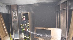 V České Lípě hořel panelákový byt, čtyři lidé skončili v nemocnici!