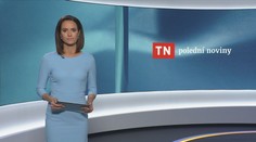 Polední Televizní noviny – pondělí 14. února