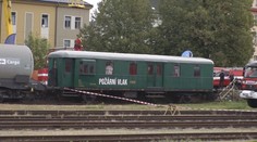 Před 70 lety vznikl sbor drážních hasičů. V Liberci ukázali unikátní požární vlak