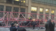 Zkáza v New Yorku: Ulici zničil zřícený jeřáb, zemřel Čech