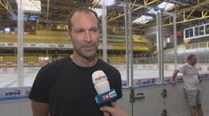 Hokejem jsem si splnil sen, říká Petr Čech. Fotbalová helma ale byla lehčí