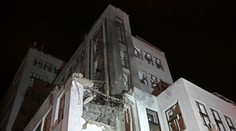 Ruský raketový útok zasáhl památku UNESCO. Byl to první sovětský mrakodrap