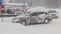 Vyjíždíte s autem obaleným sněhem? Můžete přijít o řidičák!