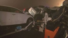 VIDEO: Největší nehoda v historii Slovinska, bouralo přes 70 aut