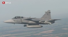 Český vzdušný prostor narušil letoun, gripeny ho donutily přistát