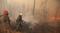 V okolí Černobylu opět hoří. Uhašení plamenů komplikuje silný vítr