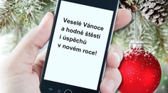 Vánoční zvyky se mění: Poslaných vánočních SMS poprvé ubylo!
