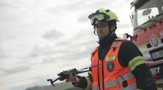 Nový dron od zbrojařů pomůže hasičům. Zásahy u požárů jim podstatně zjednoduší