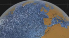 Úžasný pohled na proudy moří a oceánů