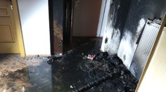 V pardubickém bytě vzplál vánoční strom. Způsobil škodu za 400 tisíc