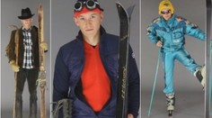 MÓDA NA LYŽÍCH: Jak se za 80 let změnilo oblečení? VIDEO
