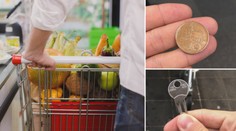 Nemáte drobné na nákupní vozík? Toto je trik, jak ho odjistit i bez mince