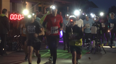 Noční běh v Horních Ředicích