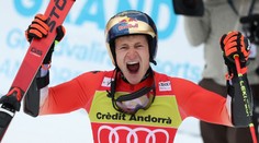 Odermatt ovládl obří slalom v Andoře a překonal rekord slavného Herminátora
