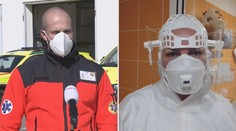 "Domů se chodím jen umýt a vyspat." Zdravotníci popsali život v první linii