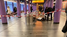 Cestující v Praze vyděsila mrtvola v metru. Ležela uprostřed nástupiště