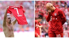Emoce na Bayernu! Duo Robbery se loučilo s bundesligou