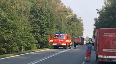 Hromadná nehoda na Vysočině: Dva mrtví a tři těžce zranění