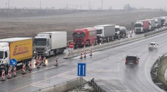 Slovenští autodopravci protestují, znovu zablokují hraniční přechody!