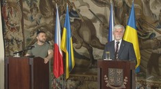 Zelenskyj po setkání s Pavlem: Děkuji za pomoc našemu národu a dětem