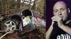 DRSNÁ NEHODA: Daniel Landa vylétl na rally s autem ze silnice! 
