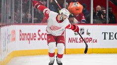 Hráč Red Wings oslavil gól virálním tancem, teď tým prodává jeho sošku