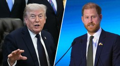 Princ Harry píchnul do vosího hnízda. Trump se mu před celým světem vysmál