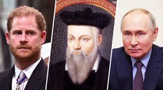 Už je to tady. Proroctví Nostradama se naplňuje, týká se Putina i prince Harryho