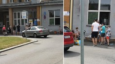 Zima nebo vedro, malé děti musí na pohotovost v nemocnici čekat venku