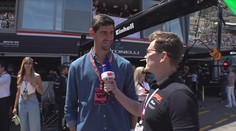 Hvězdný Courtois je fanouškem F1. Na závod po zápase, jezdce poznal v covidu