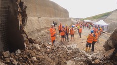 Železničáři razí tunel na Táborsku, vlaky budou jezdit rychleji