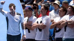 Murrayho fanclub baví Melbourne. Takhle zpívá svému idolu!