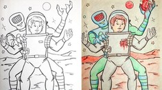 GALERIE: Když dospělí vezmou do ruky omalovánky pro děti!
