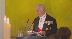 Naše vztahy budou silné i přes brexit, řekl Karel III. Němcům. Přišla i Merkelová