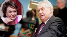 ZEMAN LŽE? Bohdalová mu do telefonu kvůli zlým fandům Schwarzenberga nepláče!