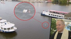 Smutný pohled: Tříska bojoval s vodou dlouhé minuty. VIDEO
