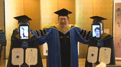 V Japonsku si přijeli pro diplom roboti. Bez roušek