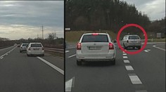 Vybržďoval a ohrožoval řidiče. Na policii přivedl hazardéra známý!