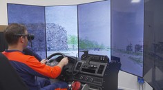 Takhle vypadá školení budoucnosti. Záchranáři cvičí na trenažéru za miliony