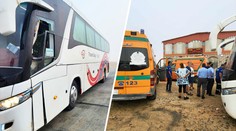 Autobus plný Čechů měl nehodu v Egyptě. Několik lidí je zraněných