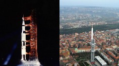 Apollo 11 znovu odstartovalo na Měsíc. Tentokrát z Žižkovské věže