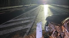 Jeden mrtvý po nehodě na severu Čech. Zraněné jsou i děti, zasahoval vrtulník