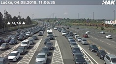 Pekelná sobota na chorvatských dálnicích. Kolona měla až 27 km