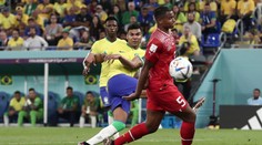 Brazilci se proti Švýcarsku trápili. Výhru vystřelil Casemiro, Kanárci slaví postup