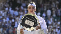 Divoká párty v centru Londýna a odlet tryskáčem. Muchová se po finále Wimbledonu odvázala