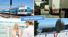 Nový mýtný systém, změna jízdních řádů: Tohle bude v prosinci jinak!
