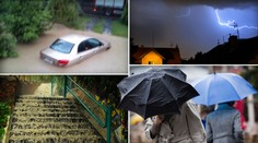 Deštivé počasí vydrží i přes víkend. Bouřky by měly ustupovat