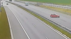 Postarší řidič na dálnici zazmatkoval. Teď může přijít o řidičák