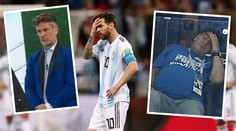 Argentina v rozkladu: Slzy, minuta ticha ve studiu, vzpoura v kabině!
