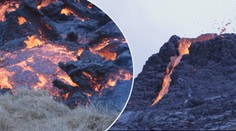 Unikátní záběry žhavé lávy natočené jen pár centimetrů od ohniska